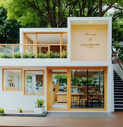 黃石清新溫暖的集裝箱小店